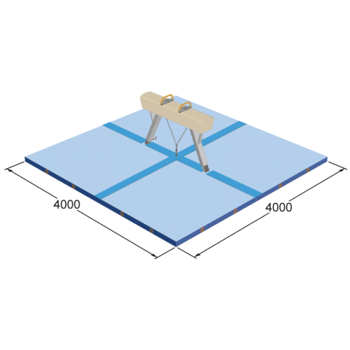 Комплект матов  для гимнастического коня